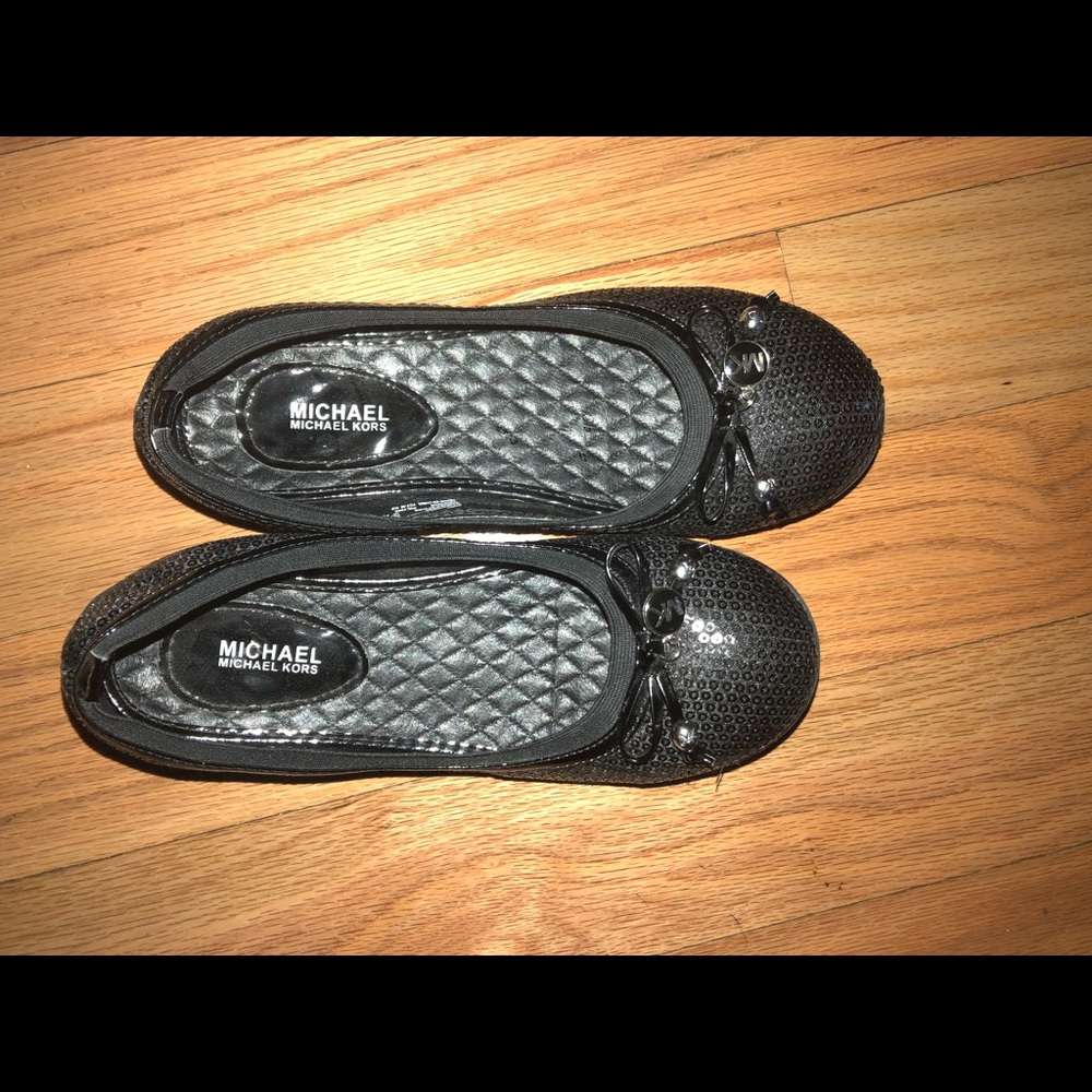 Michael Kors sequined flats